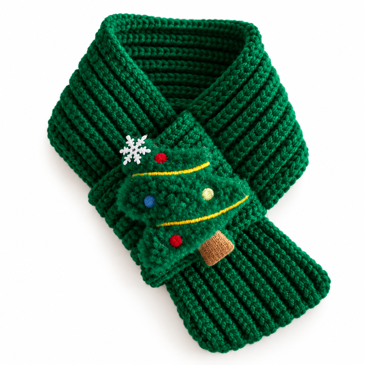 Paws & Claus Cute Christmas Pet Scarf