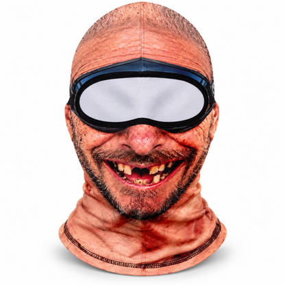 The Grandpa Mask - Funny Old Man Ski Balaclava