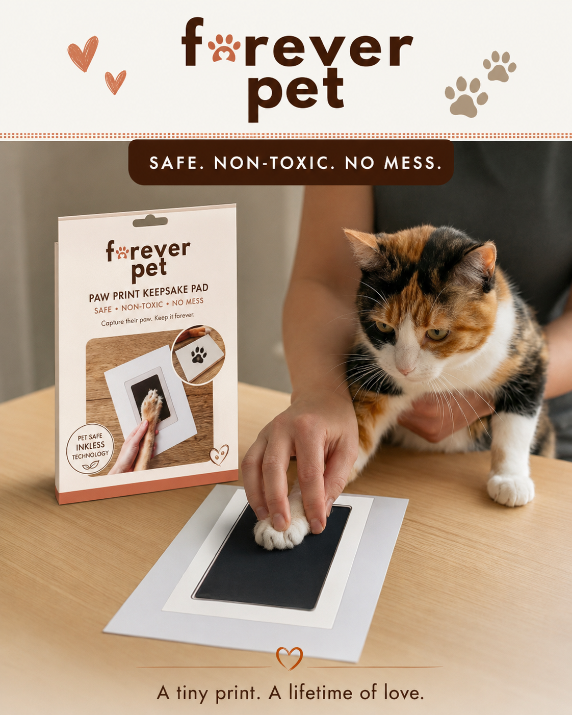 ForeverPet  Non-toxic Paw Print Ink Keepsake